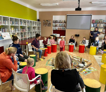 Hudební workshop s Lucií Doušovou a projektem Bookstart