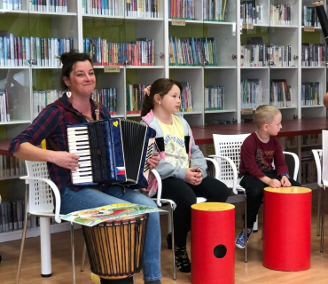 Hudební workshop s Lucií Doušovou a projektem Bookstart