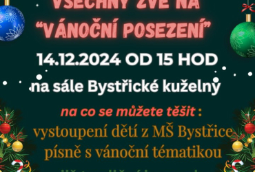 Vánoční posezení 