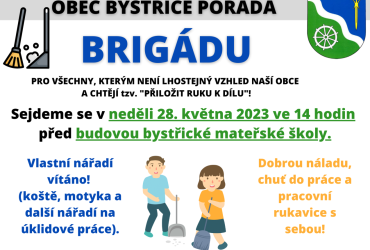 Brigáda – úklid obce 