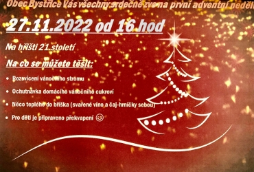 1. adventní neděle